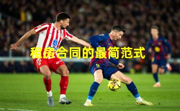 租房合同的最简范式