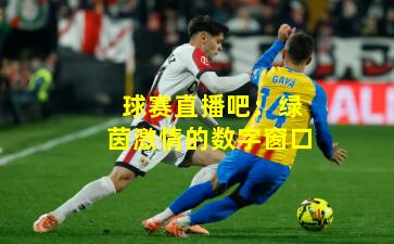 球赛直播吧:绿茵激情的数字窗口