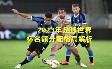 2023年足球世界杯名额分配格局解析